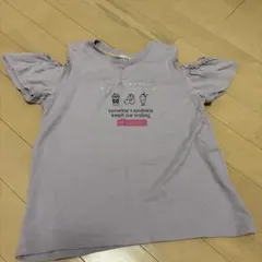 SHOO・LA・RUE 薄紫 Tシャツ 130