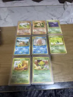 ポケモンカード 旧裏面 まとめ売り 8枚セットのサムネイル