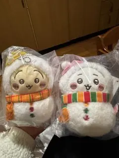 ちいかわ・うさぎ マスコットセット4点