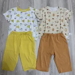 ユニクロ　半袖パジャマ　110cm