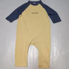 90★mont-bell　モンベル★ロゴプリント！カバーオールつなぎ★