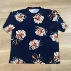 LOWRYS FARM フラワープリント Tシャツ Lサイズのサムネイル