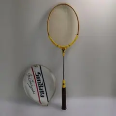 【希少】 ヴィンテージ サンバタバドミントンラケット 木製