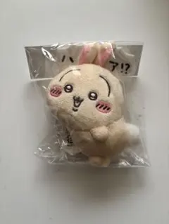 ちいかわ　うさぎだらけぐじ E賞:ぬいぐるみバッジ（ハァ！？）
