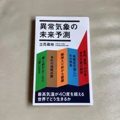 美品〈異常気象の未来予測〉立花義裕