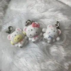 サンリオ　めじるしアクセサリー　ふわふわスノー