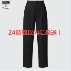 UNIQLO　Theory　ストレッチパンツ　黒　M