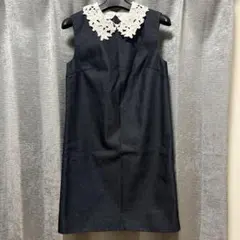 ✨美品✨SNIDEL スナイデル ノースリーブワンピース デニム レース