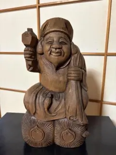 九谷焼 大黒天 置物 金彩 縁起物 商売繁盛 インテリア 骨董 - メルカリ