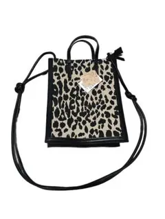 niko and ... レオパード ショルダーバッグ