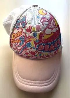 GapKids Smile 86 メッシュキャップ ピンク - メルカリ