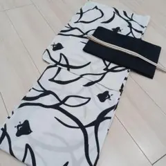 Sサイズ◇ノー皺加工最高級クールパス◇古都千鳥の涼し京浴衣◇プチ