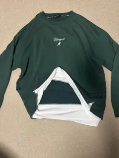KANGOL クルーネック スウェット グリーン M