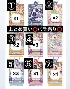 アイカツ！ 誰でもアイドル活動アクリルチャーム3 ガチャガチャ