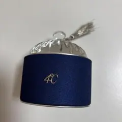 4℃ アクセサリーケース 小物入れ ネイビー