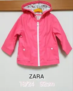 ZaraBaby ラバーコート レインコート ジャケット ウォーターレペレント