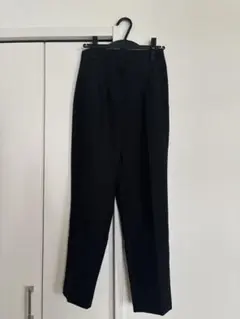 ZARA ザラ　スラックス　テーパードパンツ ブラック