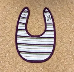 Semon Apartment RIBBED BORDER BIB