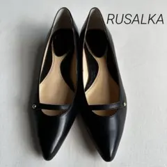 美品✨ RUSALKA メリージェーン ストラップ パンプス 黒 23.5