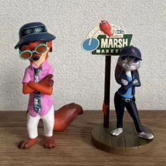 TOPTOY ズートピア2 フィギュア　ニック　ジュディ