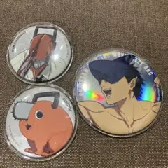 チェンソーマン　ベースヤード 缶バッジ　チェーンソーマン　ビーム　ポチタ