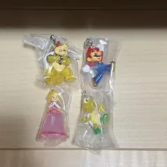 スーパーマリオ めじるしアクセサリー 2 新品未開封 クッパ ピーチ ノコノコ