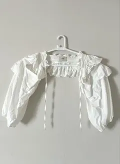 Papier lace holder blouse / whiteのサムネイル