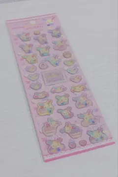 ウサハナ ホログラムシール ぷっくりシール