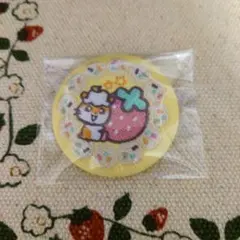 サンリオ 刺繍缶バッジ コロコロクリリン