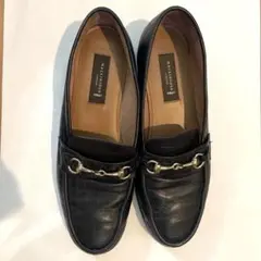 値下げしました！MACKINTOSH LONDONビットローファー　ネイビーのサムネイル