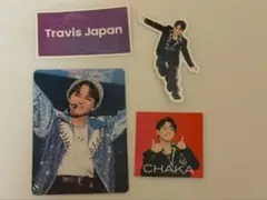 Travis Japan トレーディングカード、ステッカー 4枚セット 宮近海斗