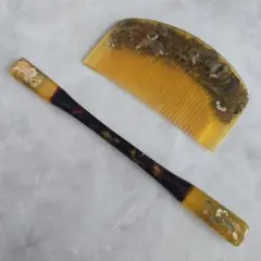 鼈甲風　簪　櫛　笄　螺鈿細工　髪飾り　和装　日本髪　K8　着物　成人式　卒業式