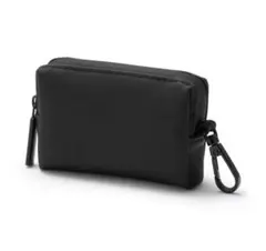 無印　自由に組み合わせられる収納ケース・長方形・ミニ　ポーチ　黒