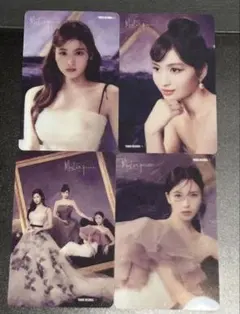 TWICE MISAMO masterpiece クリアトレカ 特典 4種コンプ