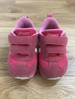 【値下げ】asics ピンク スニーカー14.5cm