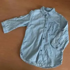 値下げ！ZARAキッズ　デニムシャツ　120 130