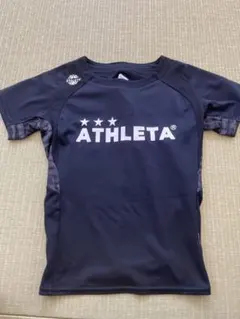ATHLETA 他　サッカー用 Tシャツ パンツ2点セット　120 ネイビー　黒