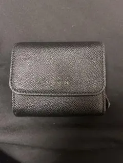 COACHブラック 三つ折り財布