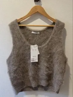 DISCOAT シャギーUネックベスト 新品