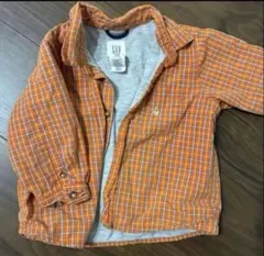 baby GAP チェック柄 長袖シャツ 18-24ヶ月