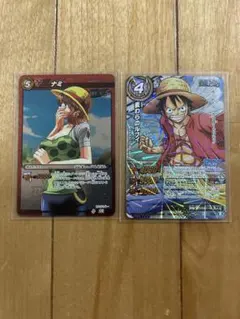 ワンピースカード／ルフィ、ゾロ／非売品／ミラバト／2枚セット ワンピースカード／ルフィ、ゾロ／非売品／ミラバト／2枚セット - メルカリ
