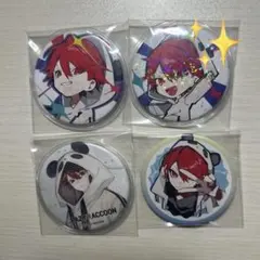 Crazy Raccoon rion CR 缶バッジセット | Mercari