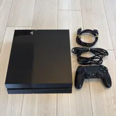 PlayStation 4 本体 + 純正コントローラー + ケーブル