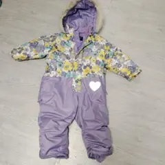 Moujonjon 花柄スキーウェア 90サイズ