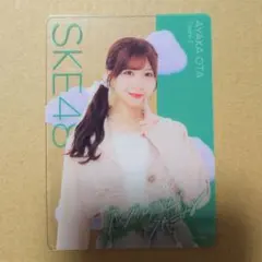 太田彩夏②　36thシングル「サンダルだぜ」クリアトレーディングカード チームE