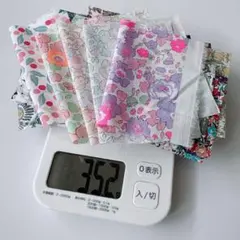 19 リバティ　check&stripe はぎれ　タナローン 生地　セット