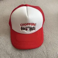 CHOPPERS 赤白 トラッカーハット