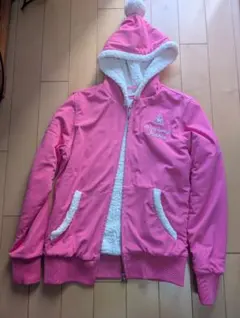 (美品)le coq sportif フード付きパーカー 内側 ボア M