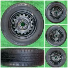 ブリヂストン 12インチ 鉄ちんホイール 145/80R12 送料込【1/2