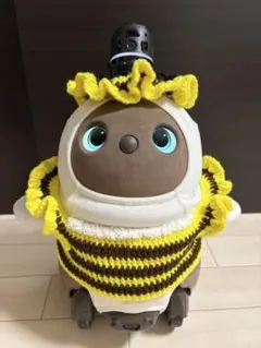 LOVOT用 ハンドメイド ニット服 ミツバチ柄のサムネイル